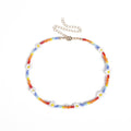 Beaded Flower Necklaces