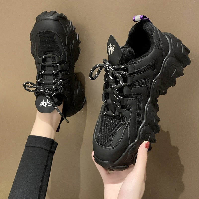 Wavy Chunky Sneakers