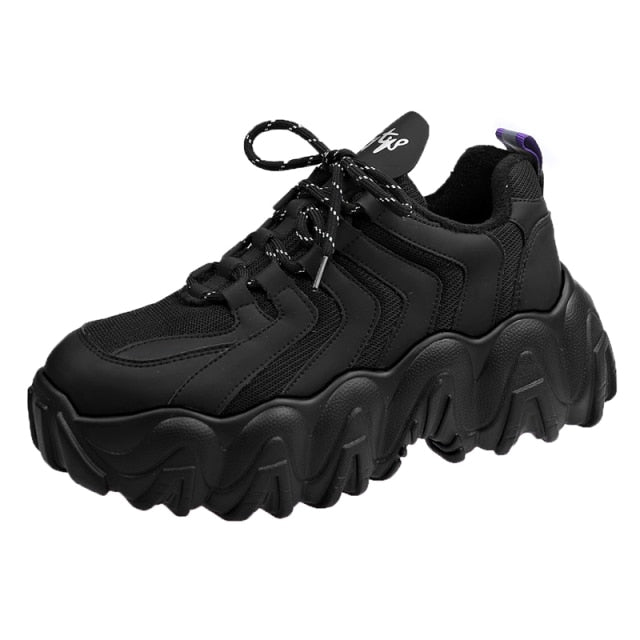Wavy Chunky Sneakers