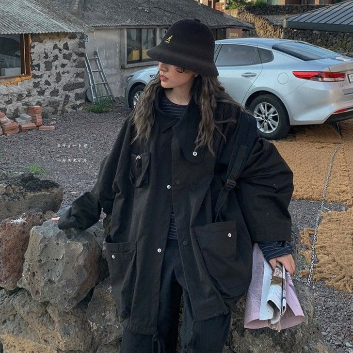 Oversized Cargo Jacket