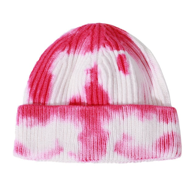 Tie Dye Knit Beanie