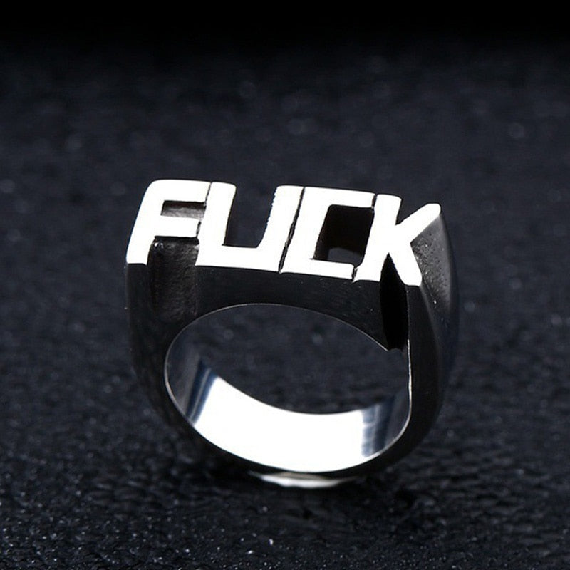 "Fuck" Ring
