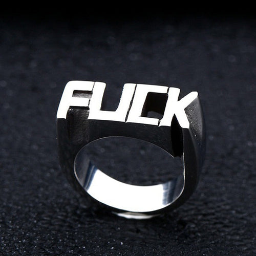 "Fuck" Ring