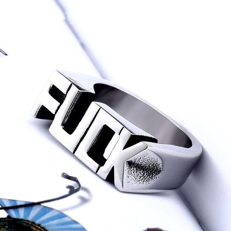 "Fuck" Ring