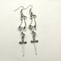 Hand & Dagger Earrings