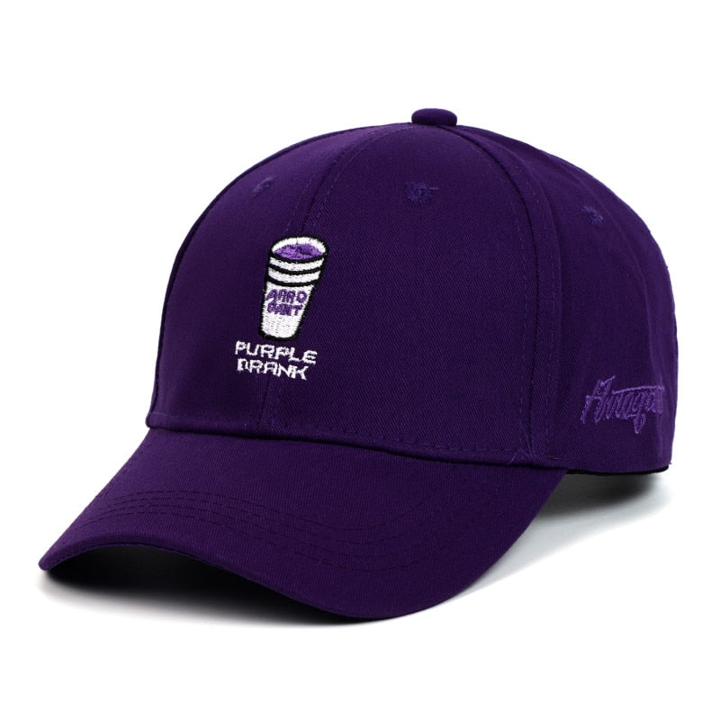 Embroidery Purple Drank Dad Hat