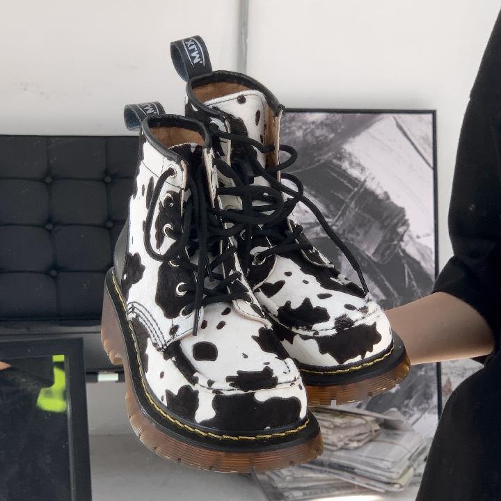 Rorschach Horse Hair Boots