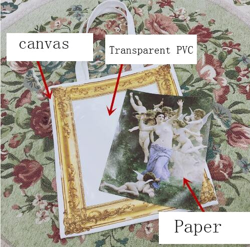 Classical Frame Canvas Bag