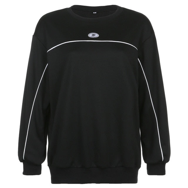 Oversized Vintage Sports Sweater