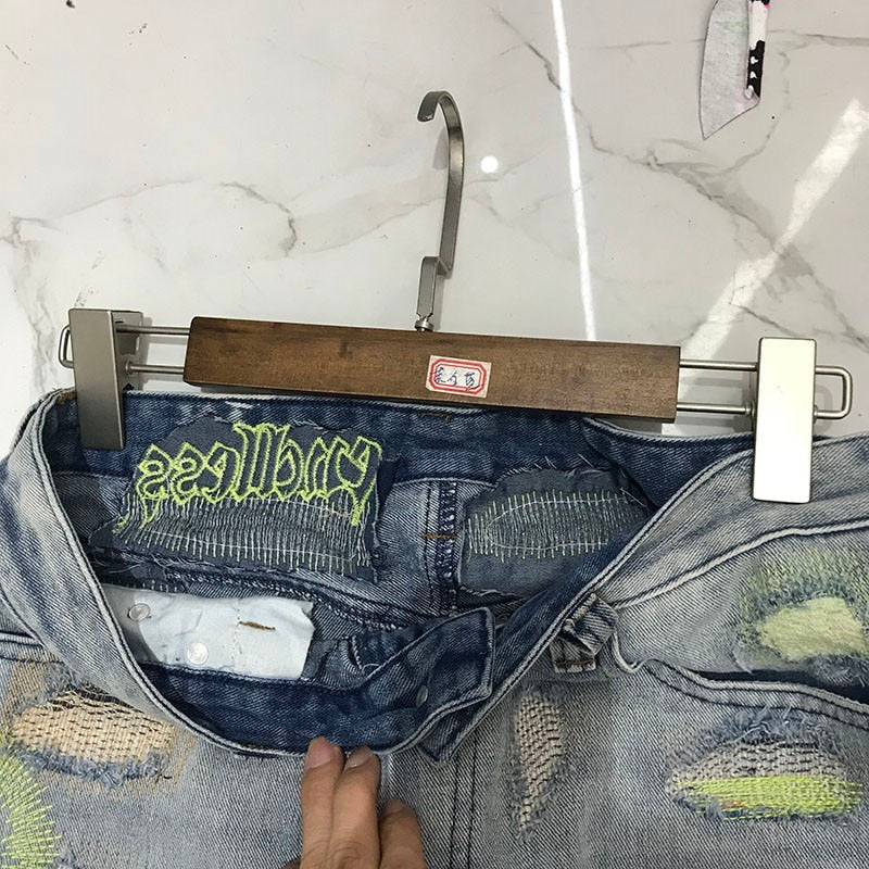 "Endless" Embroidered Jeans