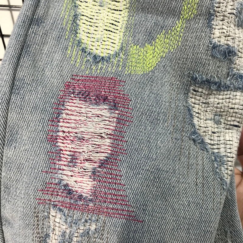 "Endless" Embroidered Jeans