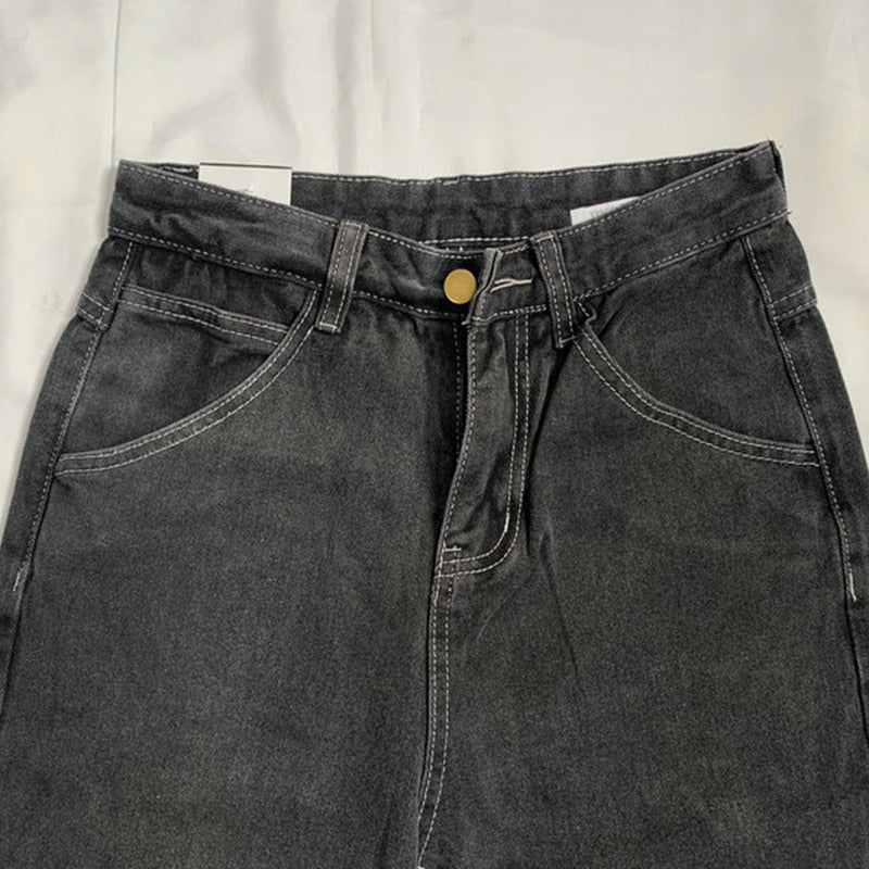 90s Casual Straight Jeans