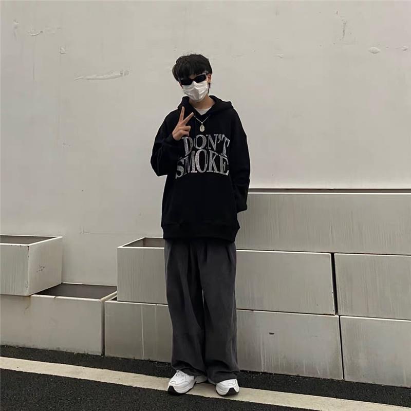 "I Don't Smoke" Rhinestone Hoodie