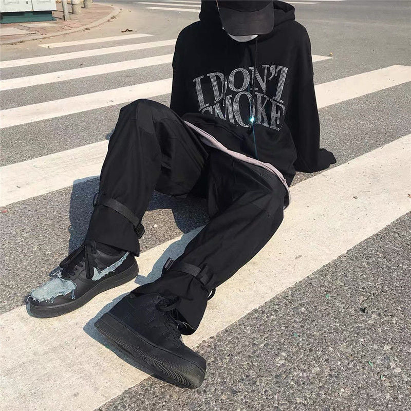 "I Don't Smoke" Rhinestone Hoodie