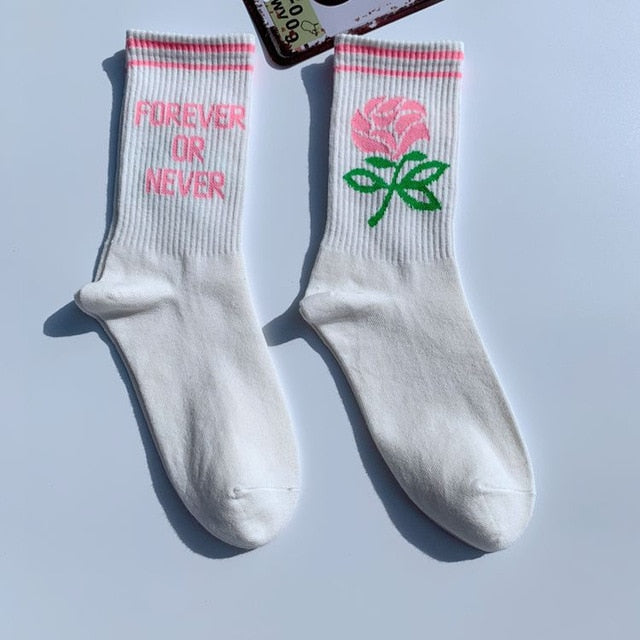 No One Cries Forever Socks