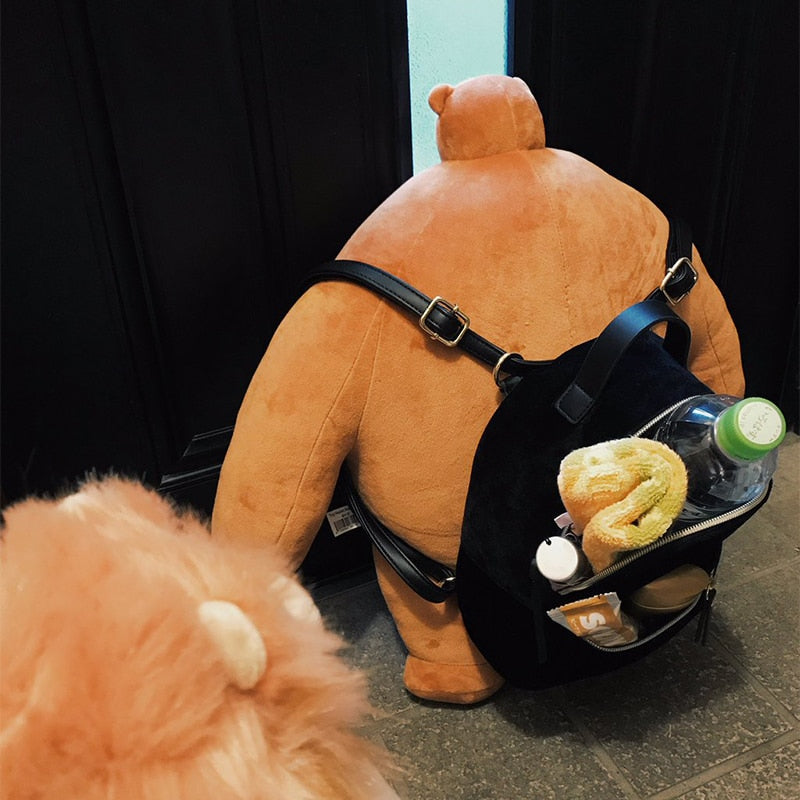 Small Head Buff Teddy Bear Toy