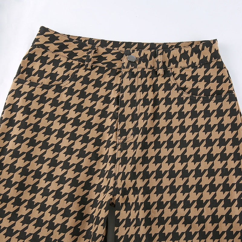 Hounds Tooth Jeans