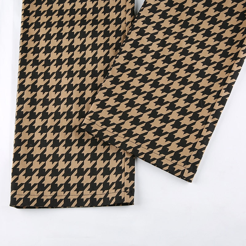 Hounds Tooth Jeans
