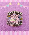 Visible Confusion Slowpoke Pin