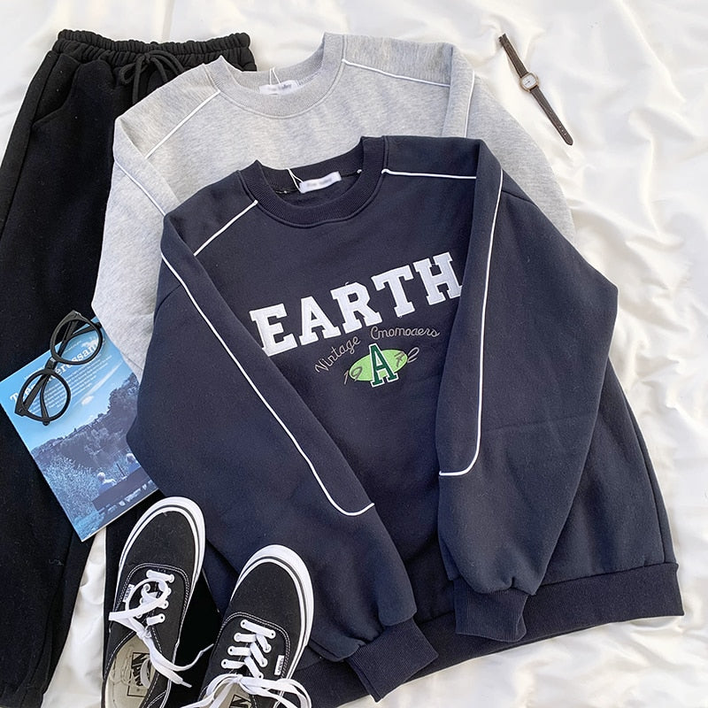 Vintage Earth Oversized Sweater