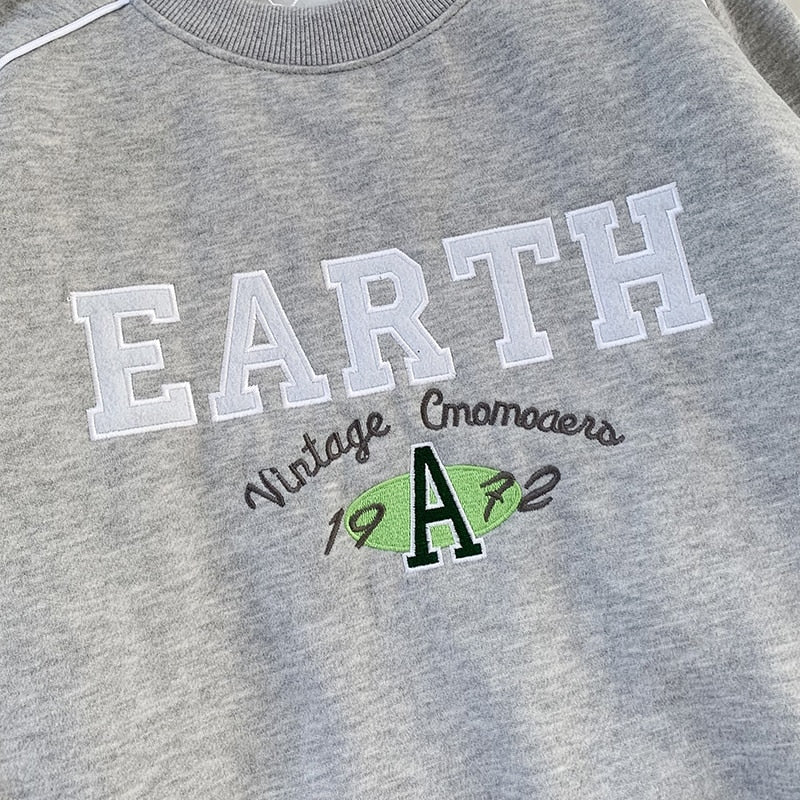 Vintage Earth Oversized Sweater