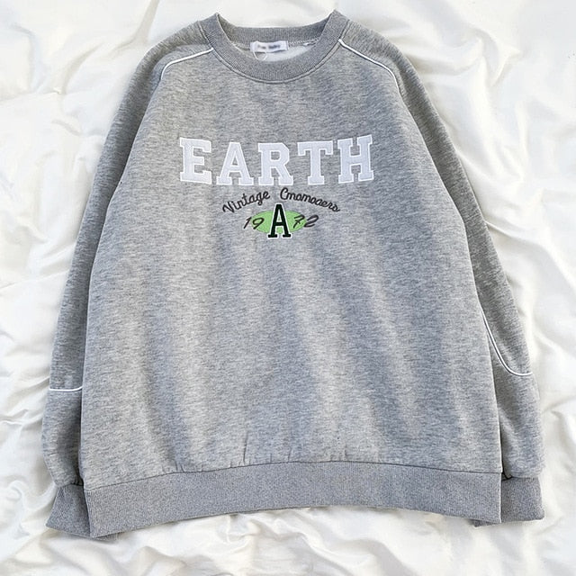 Vintage Earth Oversized Sweater