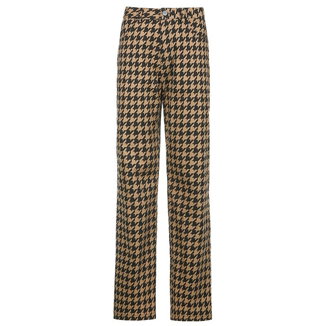 Hounds Tooth Jeans