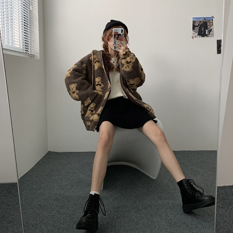 Teddy Sherpa Hoodie
