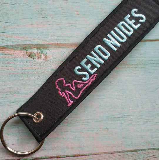 Send Nudes Keychain