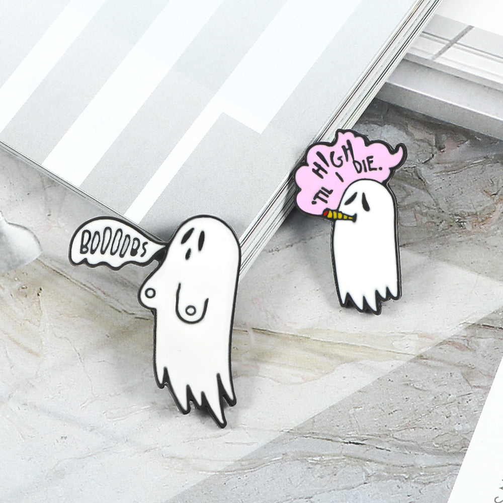 Boobs Ghost Pin