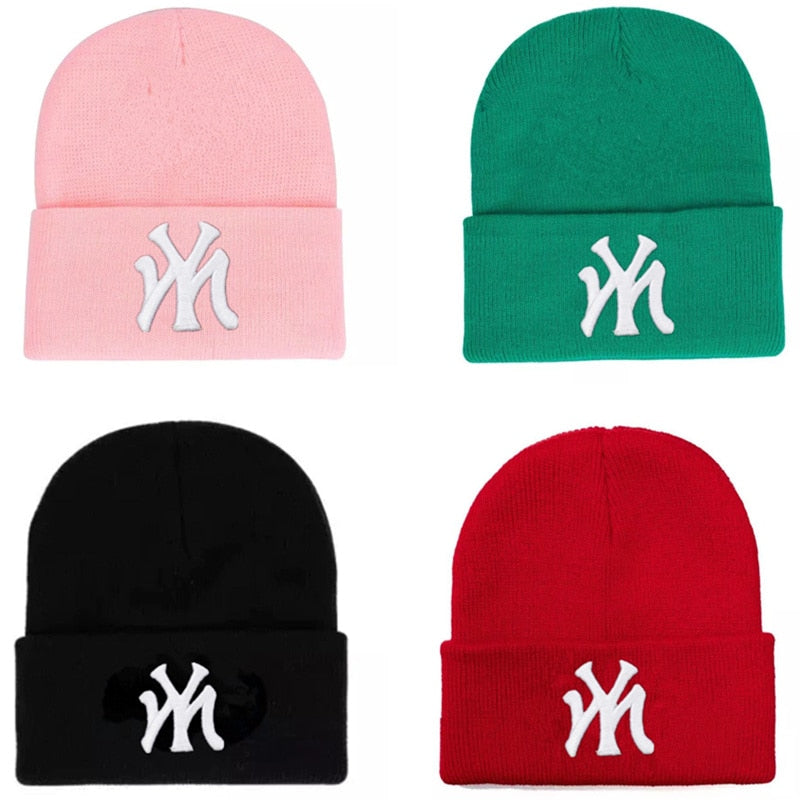 Backward Post Modern Yankee Beanie
