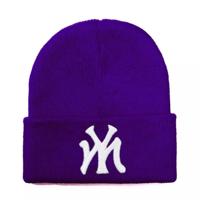 Backward Post Modern Yankee Beanie