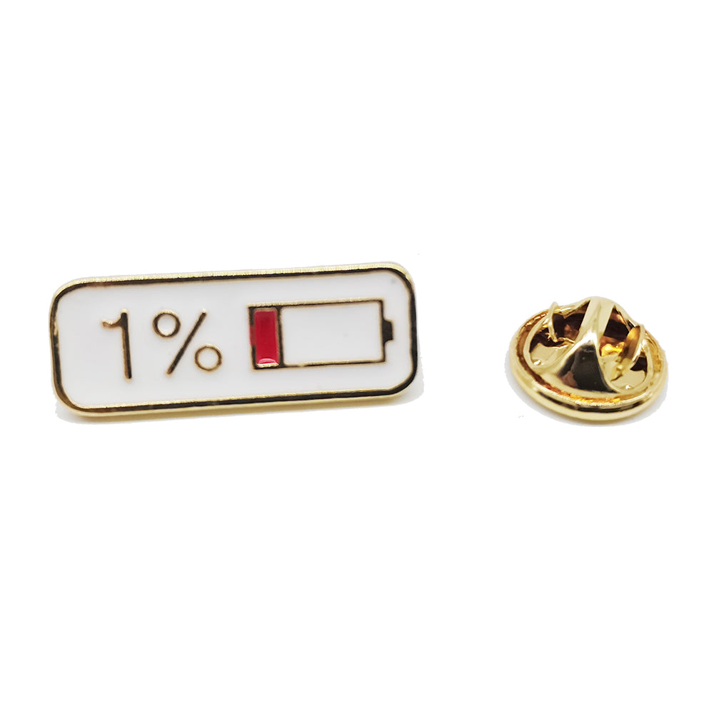 1% Battery Pin