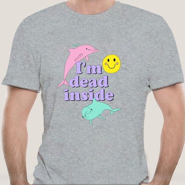 I'm Dead Inside Dolphins Tee