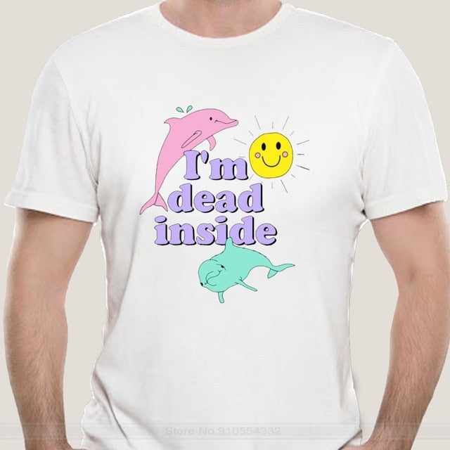 I'm Dead Inside Dolphins Tee