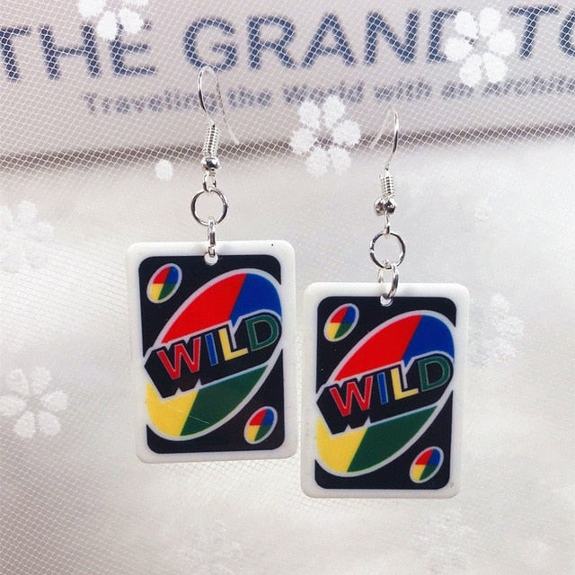 Uno Wildcard Earrings