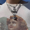 Cherry Skull Angel Necklaces