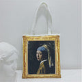 Classical Frame Canvas Bag