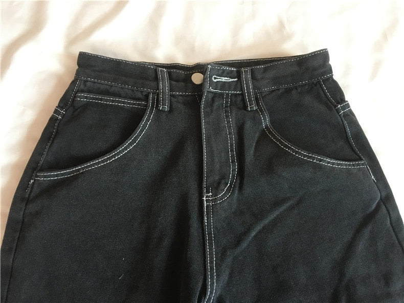 90s Casual Straight Jeans