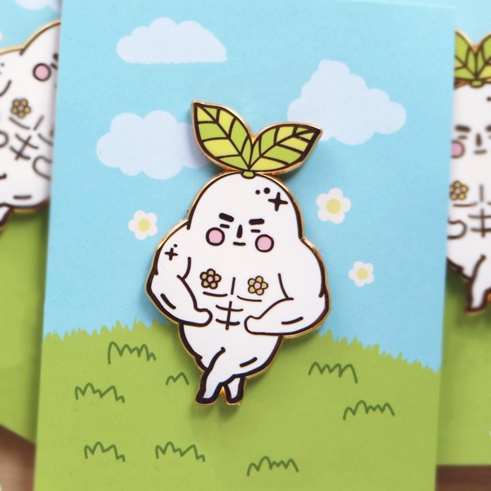 Macho Radish Spirit Pin