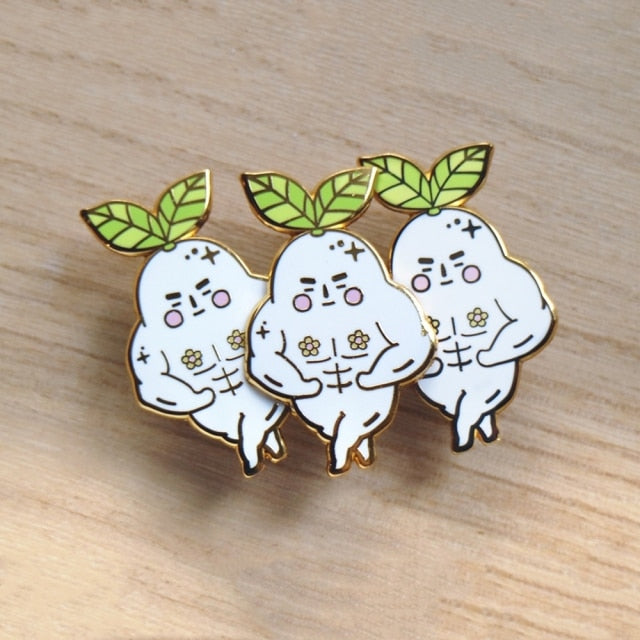 Macho Radish Spirit Pin