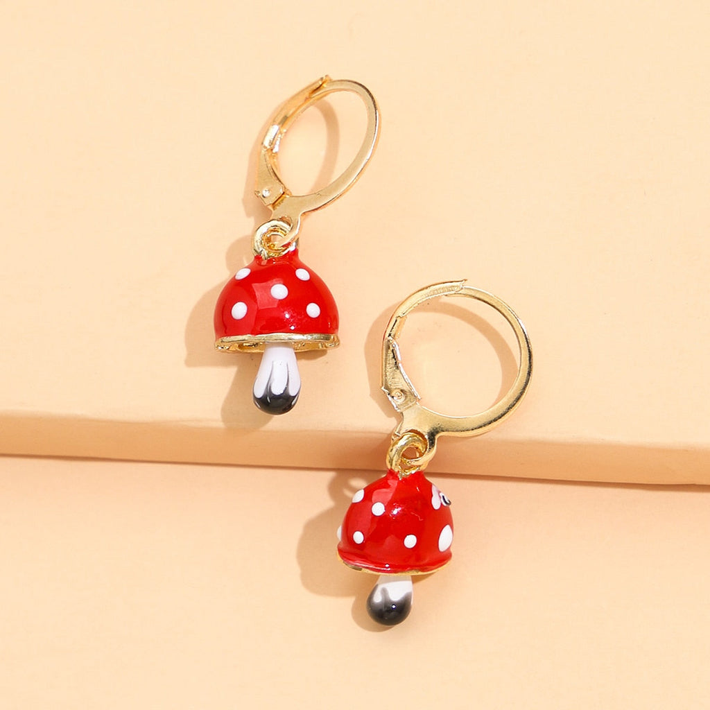 Mushroom Earrings