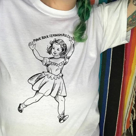 Punk Rock Feminism Rules Tee