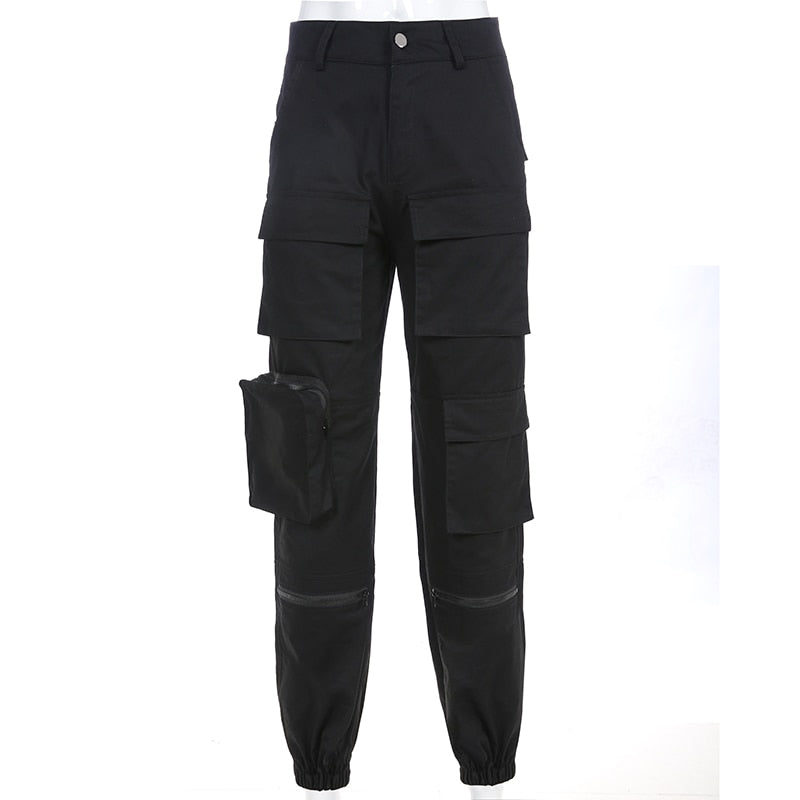 Safari Cargo High Waist Trousers