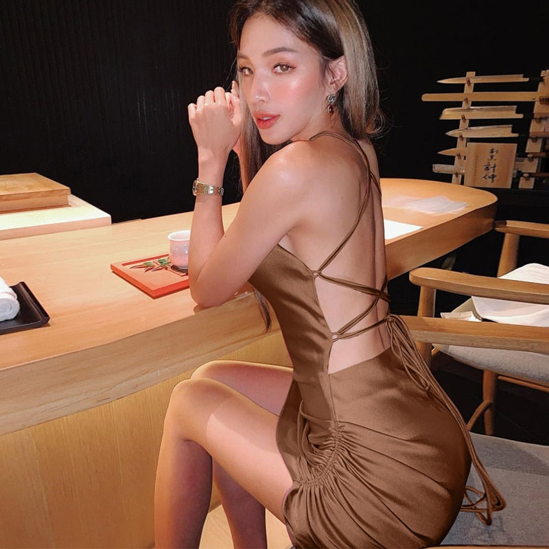 Silky Mini Dress