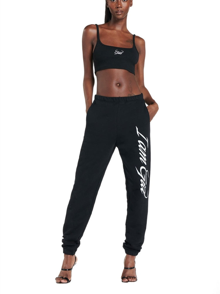 GIA Diamond Embroidered Ribbed Top