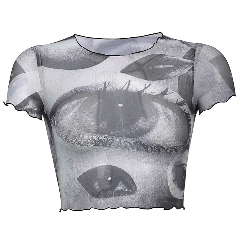 Mesh Eyes Top