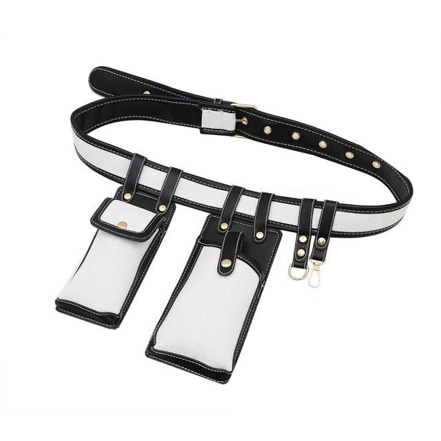 Double Leather Crossbody Bags
