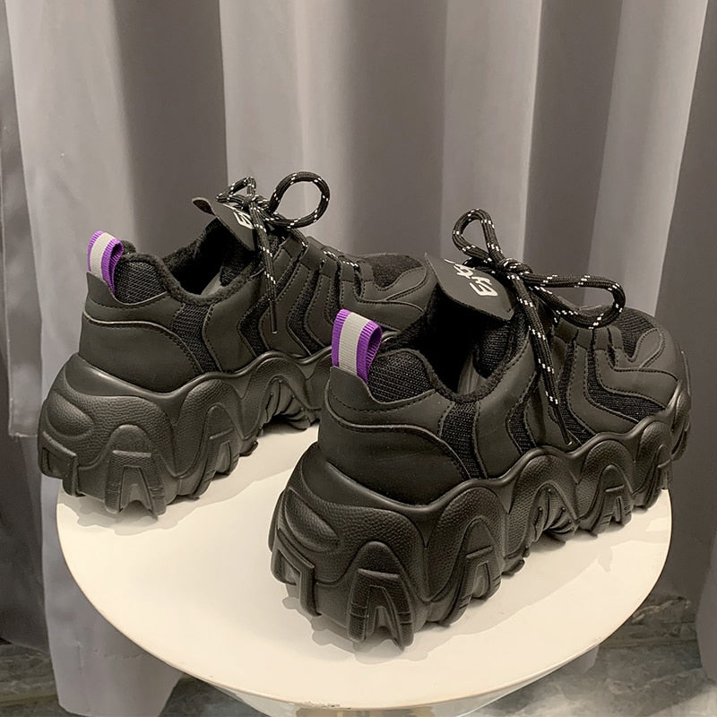 Wavy Chunky Sneakers