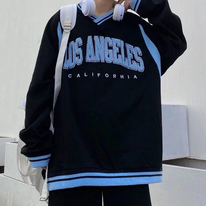 Los Angeles Patched Sweatshirt